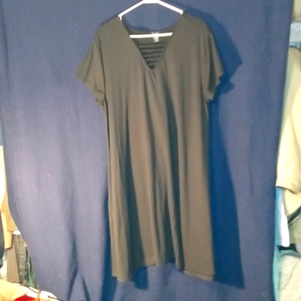 Simple Black Summer Dress By Justify